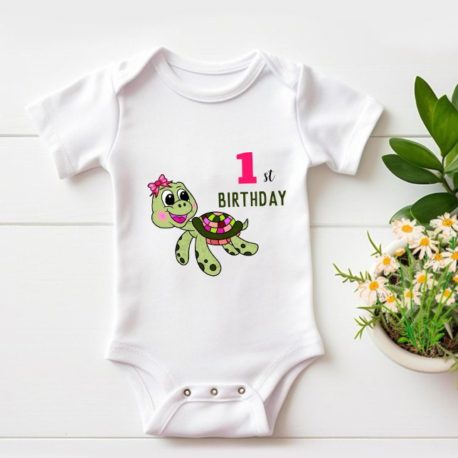 Födelsedags sköldpadda  t shirt (Skapare uppladdad)