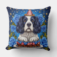 Födelsedags Spaniel Glädje Festlig Festsammanträde