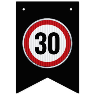 Födelsedags Speed Limit skylt - ALDER