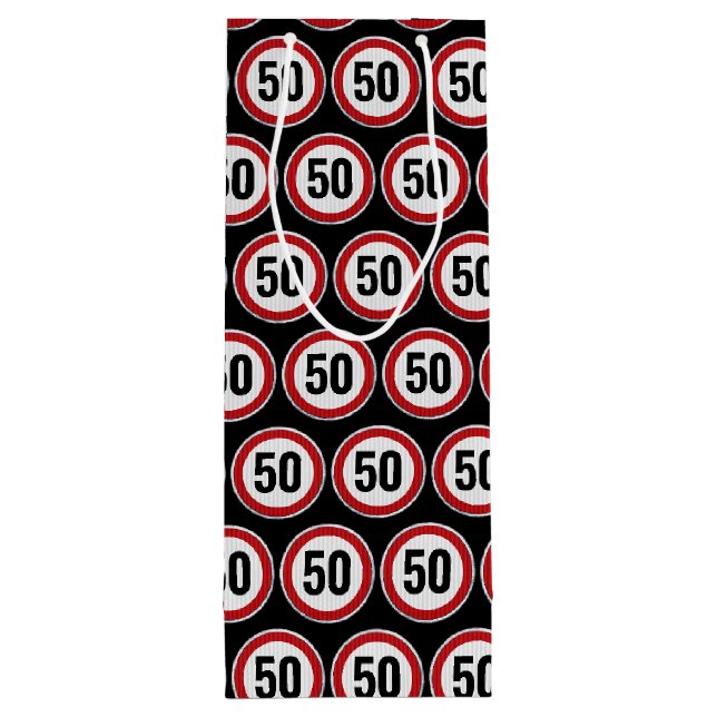 Födelsedags Speed Limit Skylt - ALDER (Baksidan)