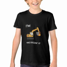 Födelsedags T-Shirt "Diggin' It" | Alla Åldrar