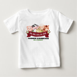 Födelsedags-T-shirt för bondgård T Shirt