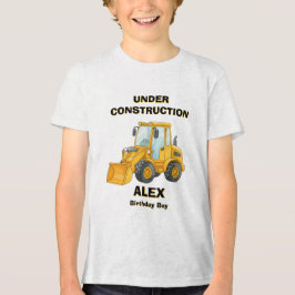 Födelsedags-T-shirt för byggpojke under uppbyggnad T Shirt