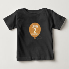 Födelsedags T-Shirt med grafik för 2-åringar
