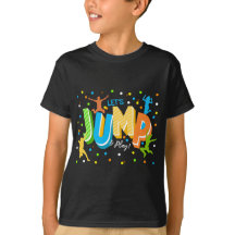 Födelsedags T-Shirts för pojkar med hopp tema