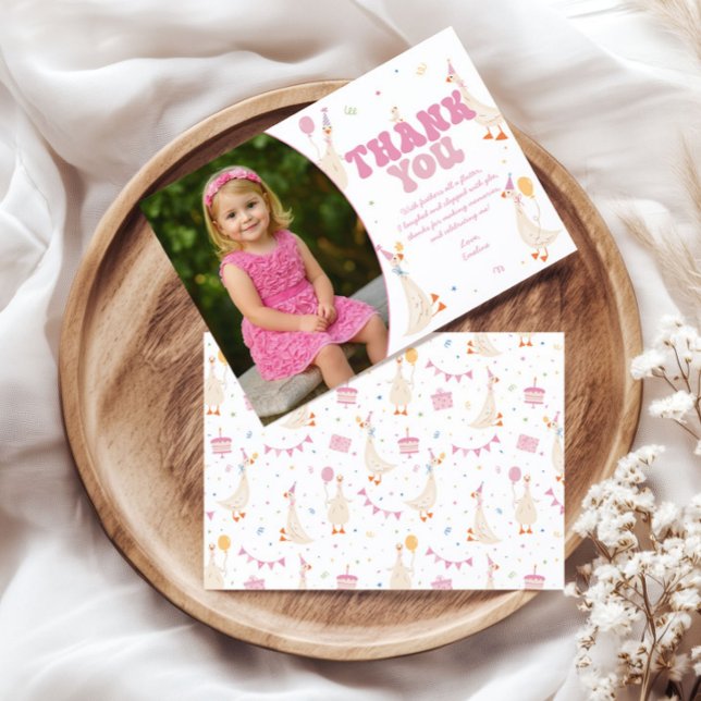 Födelsedags tacksamhetskort för flicka med dumma g tack kort (Skapare uppladdad)