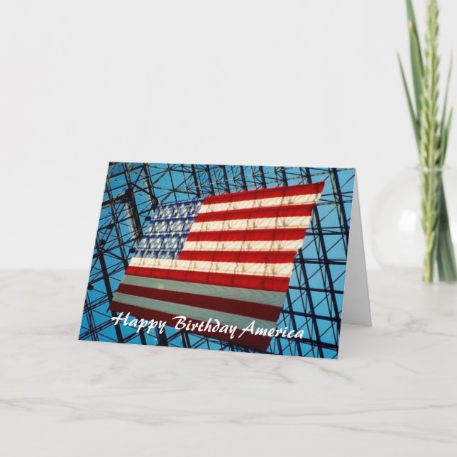födelsedagsamerika kort (Framsida)