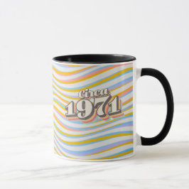 Födelsedagsår - Cirka 1971 Mugg
