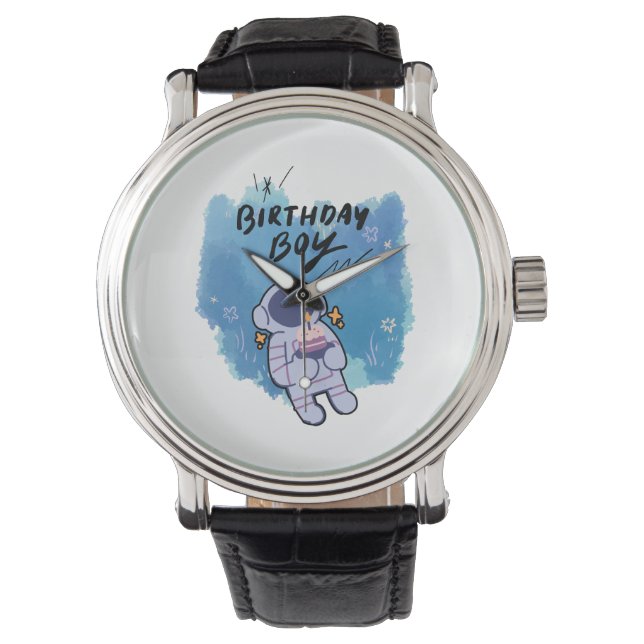 Födelsedagsastronauten Armbandsur (Framsida)