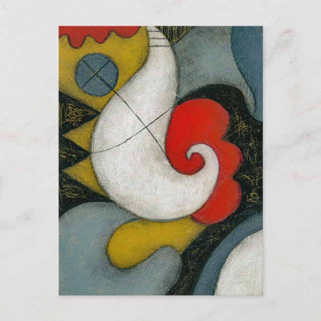 Födelsedagsballong vykort (Framsida)