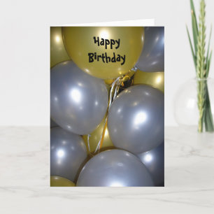 födelsedagsballonger kort