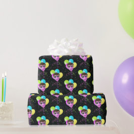 Födelsedagsballonger med Aviators på Glitter Presentpapper