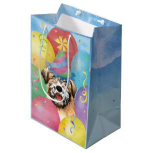 Födelsedagsballonger Wheaten Terrier Gift Bag