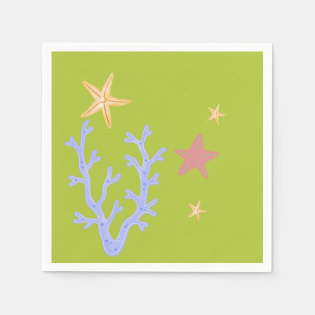 Födelsedagsbarn Pappersservett (Framsidan)