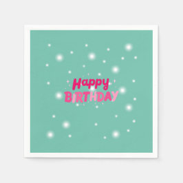 Födelsedagsbarn Pappersservett