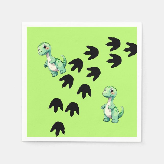 Födelsedagsbarn Pappersservett (Framsidan)