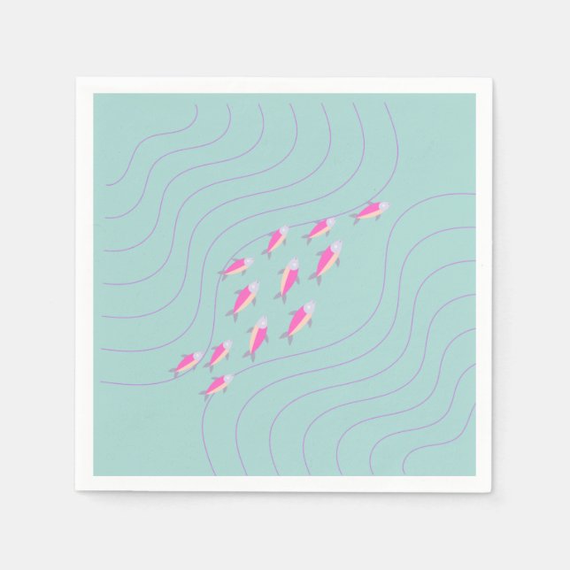 Födelsedagsbarn Pappersservett (Framsidan)