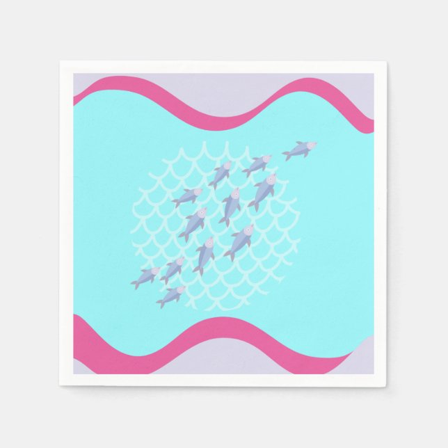 Födelsedagsbarn Pappersservett (Framsidan)