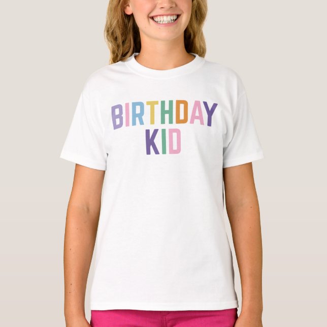 FÖDELSEDAGSBARNet T Shirt (Framsida)