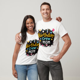 Födelsedagsbesättning T-Shirt | Matchningsfamiljen