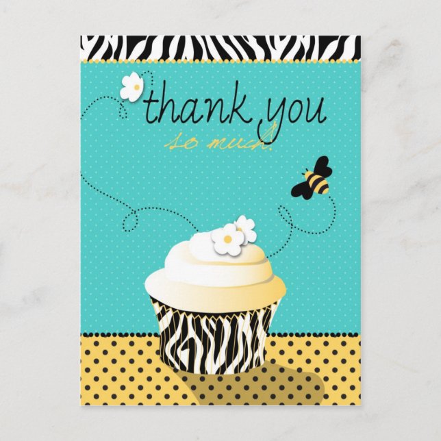 Födelsedagsbin TY-vykort Vykort (Framsida)