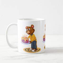 Födelsedagsbjörn Överraskning Kaffemugg