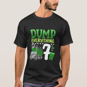 Födelsedagsbojorna i 7:e Sopor vid Lastbil dumpar T Shirt