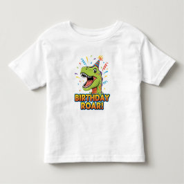 Födelsedagsdån Cute Dinosaur Födelsedagsfest Desig T Shirt