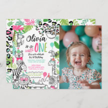 Födelsedagsdjur, Jungle Safari 1-års födelsedag