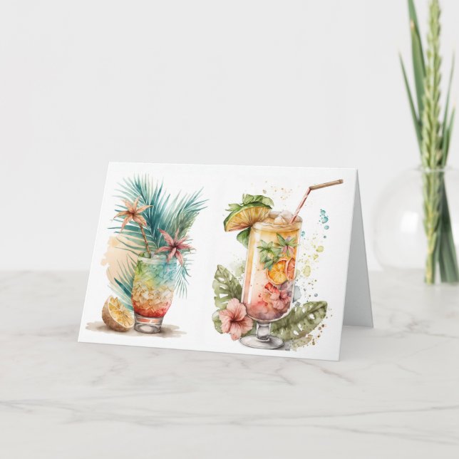 Födelsedagsdrickare Kort (Framsida)