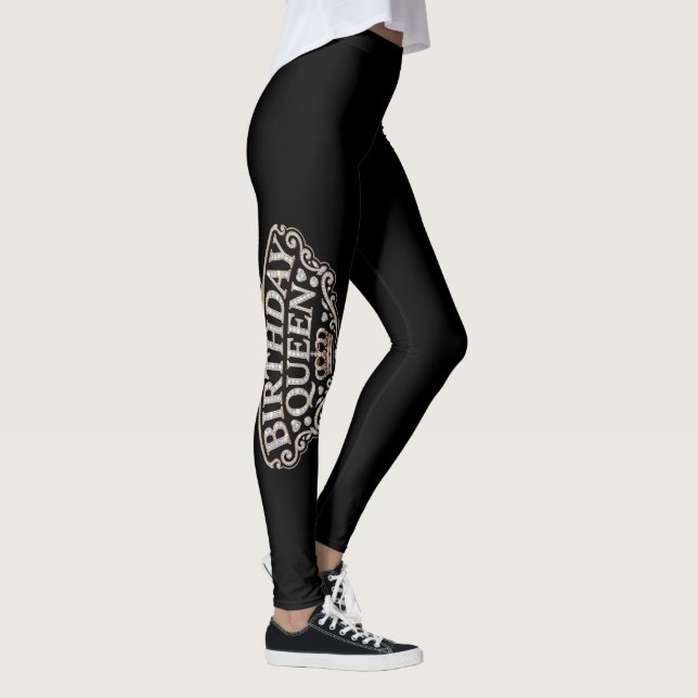 Födelsedagsdrottning Couture-legginningar Leggings (Höger)