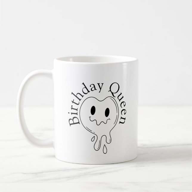 Födelsedagsdrottning Kaffemugg (Vänster)