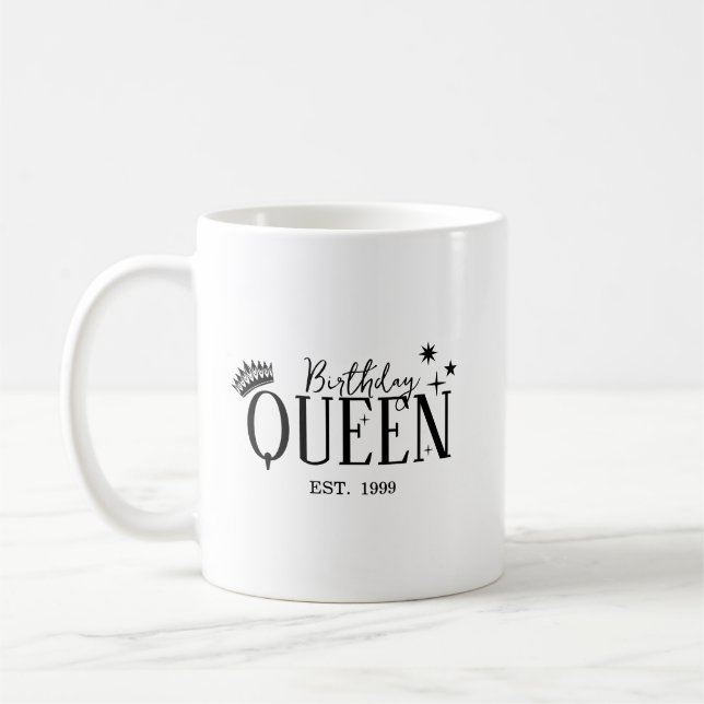 Födelsedagsdrottning Kaffemugg (Vänster)