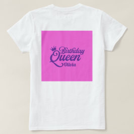 Födelsedagsdrottning T-Shirt