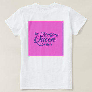 Födelsedagsdrottning T-Shirt