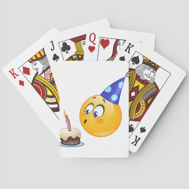 födelsedagsemoji casinokort (Baksidan)