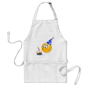 födelsedagsemoji förkläde