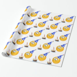 födelsedagsemoji presentpapper