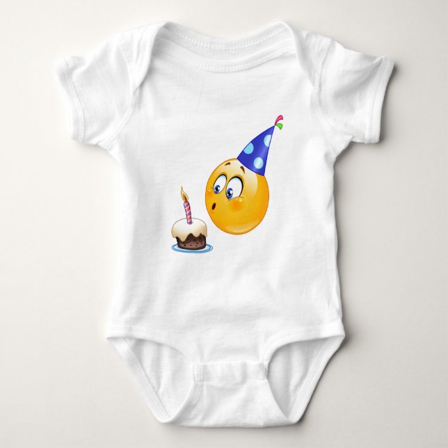födelsedagsemoji tee (Framsida)
