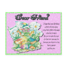 Födelsedagsfée för vän