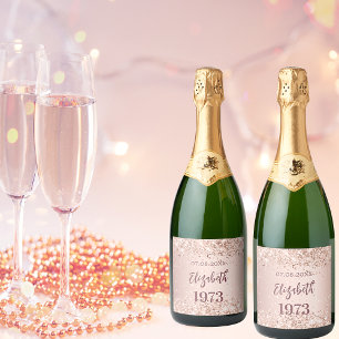 Födelsedagsfest år ro guld konetti