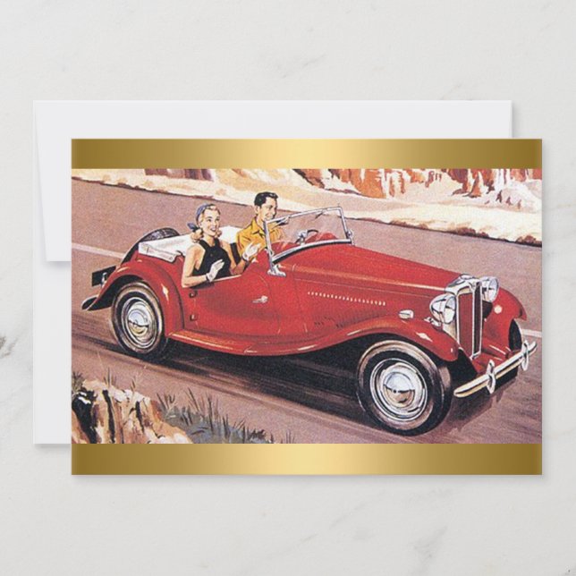 Födelsedagsfest - årsdag - inbjudan (Framsida)