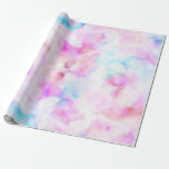 Födelsedagsfest av Färg Watercolor Glam  Presentpapper<br><div class="desc">papper radbrytning av anpassningsbar</div>