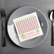 Födelsedagsfest av fjäril