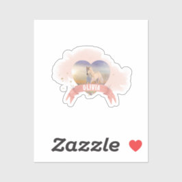 Födelsedagsfest av häst klistermärken