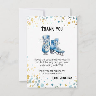 Födelsedagsfest av isskal, hockey Boys Tack Kort