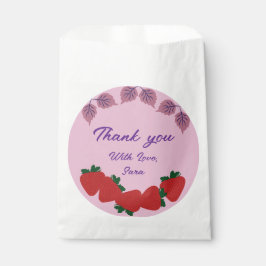 Födelsedagsfest av jordgubbar