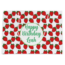 Födelsedagsfest av jordgubbar tema