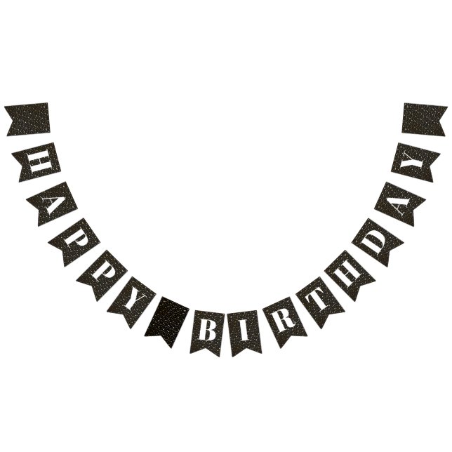 Födelsedagsfest - banderoll för magiskt tema vimplar (Alla)