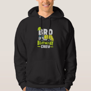 Födelsedagsfest Brother Bro Birthday Crew Sopor T Hoodie